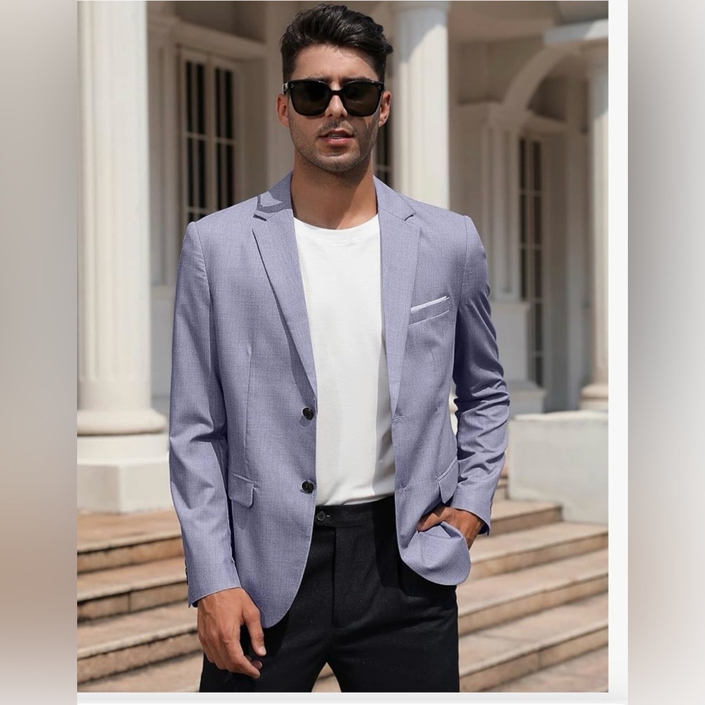 Zara‎ Man Tailored Fit Made in Turkey Cotton blend Blazer , size 38